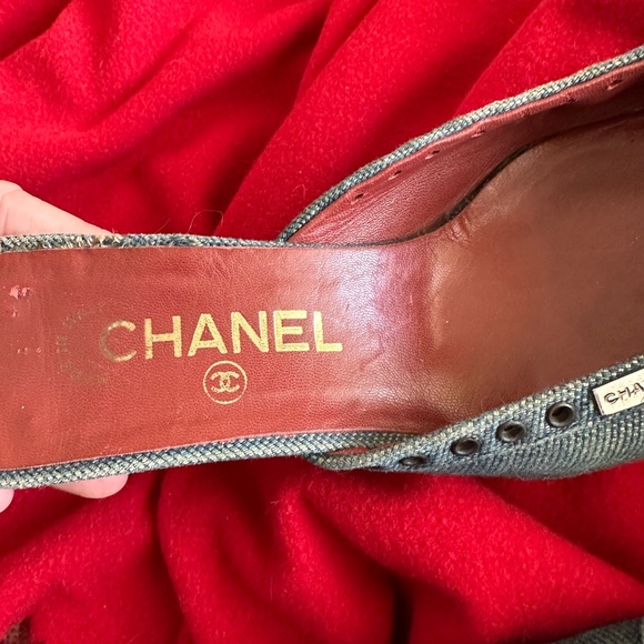 Authentic vintage Chanel slides - Picture 5 of 7